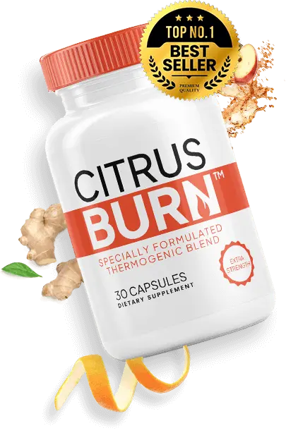 Natural ingredients in CitrusBurn including Seville Orange and Red Pepper